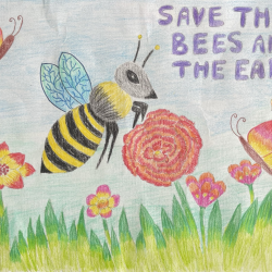 Milena_Velinova_9c_Save_the_bees_and_the_earth